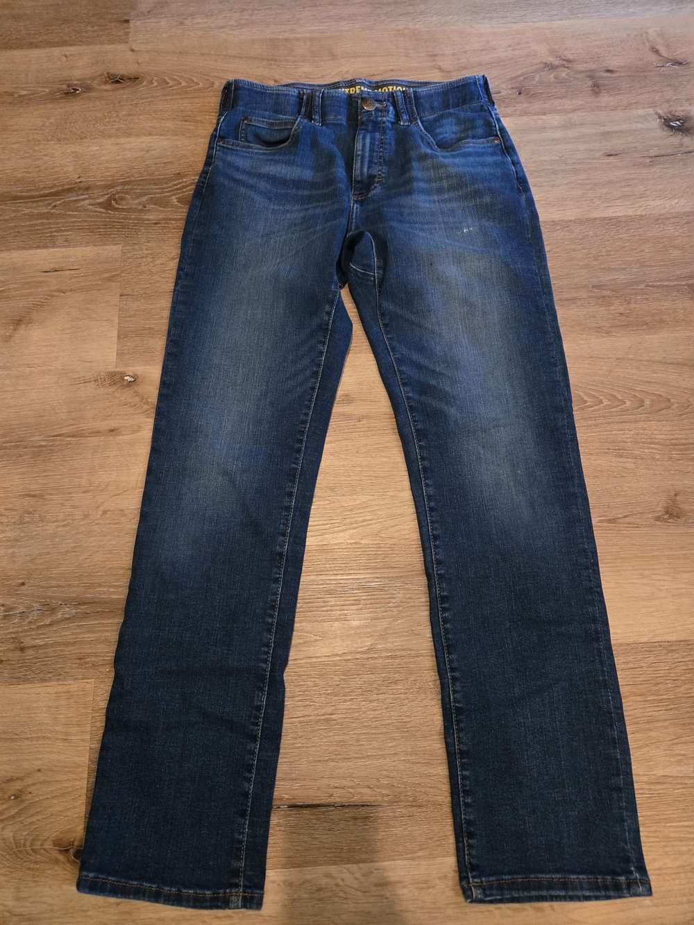 Lee Men's Dark Blue Straight-Leg Jeans
